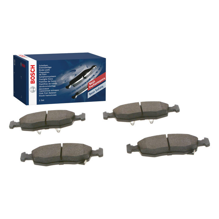 Bosch BP1682 Bremsbeläge - Vorderachse - ECE-R90 Zertifizierung - vier Bremsbeläge pro Set