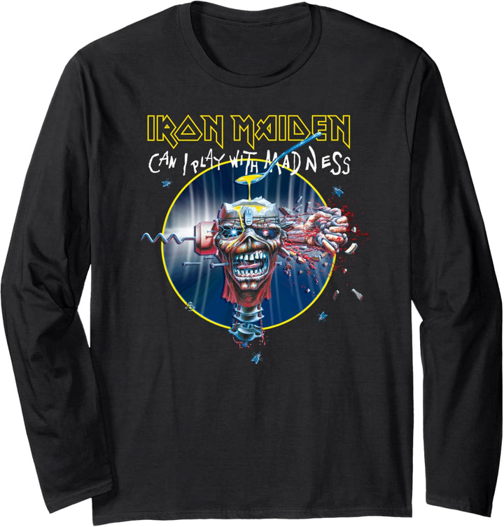 Iron Maiden - Can I Play With Madness Langarmshirt