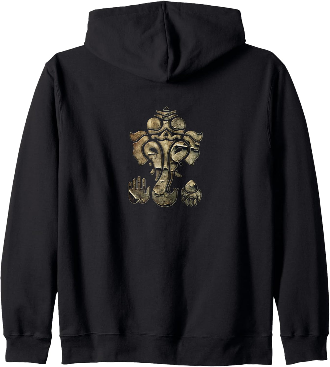 Ganesha, Elephant God, Wisdom, Happiness, Hinduism, Buddhism Kapuzenjacke
