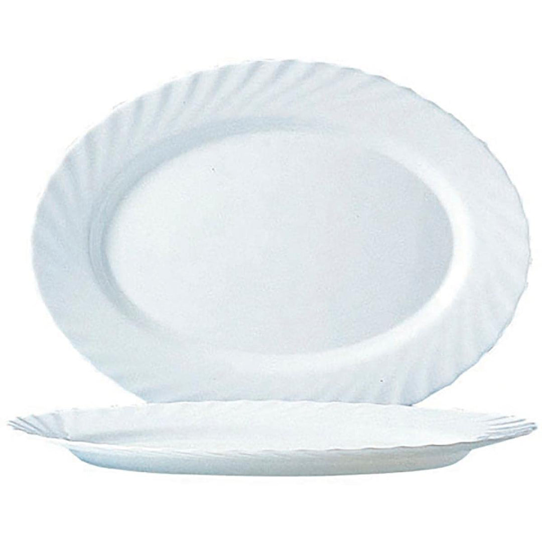 Arcoroc Trianon Uni Schale oval 22cm, 6 Stück