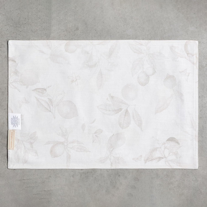 Maison d'Hermine Tischsets aus 100% Baumwolle, 4er-Set, 33 cm x 48 cm, dekorative, waschbare Oster-T