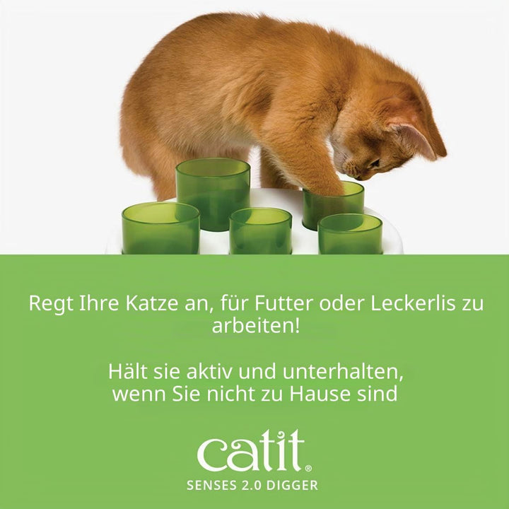 Catit Senses 2.0 Bagger, 1 Stück 1 weiss, grün, 1 weiss, grün