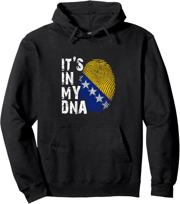 Es ist in meiner DNA Bosnien und Herzegowina Bosnia Genetik Pullover Hoodie