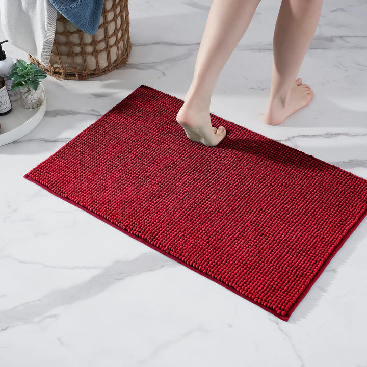 Decomira Badematte rutschfest | Als Badteppich Set kombinierbar | Badezimmer-Teppich Bad-Vorleger wa