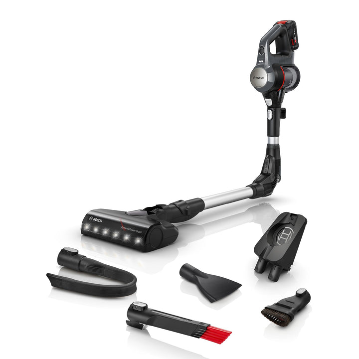 Bosch Akku-Staubsauger Unlimited 7 BCS711A, kabelloser Handstaubsauger, beutellos, Wechselakku, Knic