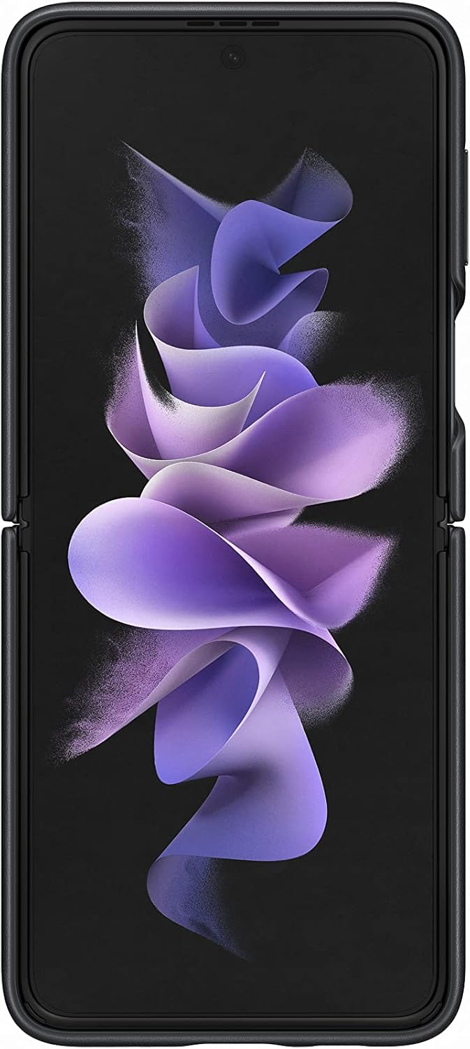 Samsung Leather Cover Smartphone Cover EF-VF711 für das Galaxy Z Flip3 5G, Handy-Hülle, echtes Leder