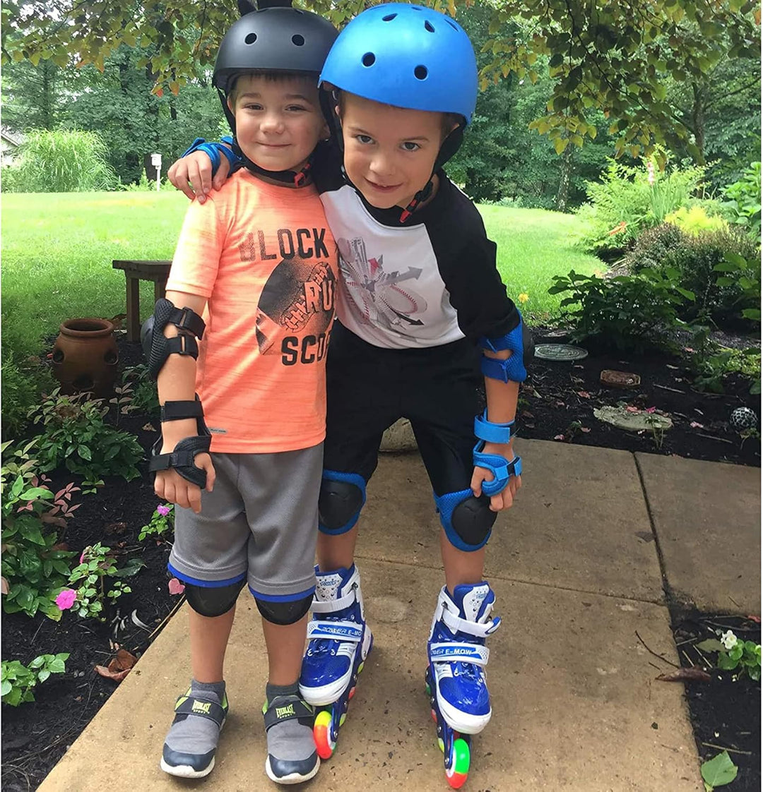 JIFAR Inliner Für Kinder Verstellbare Inline Skates mit Beleuchteten Rädern Rollschuhe Outdoor Schuh