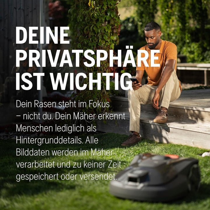 HUSQVARNA Automower® Aspire R6V Mähroboter – ohne Begrenzungskabel, AI Vision, GPS-Navigation, App-S