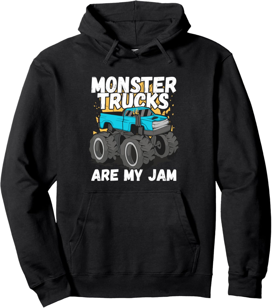 Monster Trucks sind mein Jam Monster Truck Pullover Hoodie