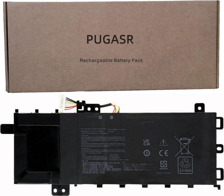 PUGASR C21N1818-1 Laptop Akku Kompatibel mit ASUS VivoBook 15 F512FA F512DA X512JA F512FB F512FJ F51