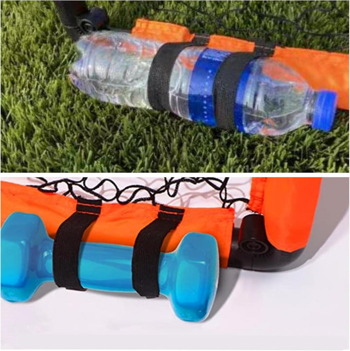 LZHDZQD Fussballtor, Kinder Fussballtor 60x45cm/ 90x60cm/ 115x80cm Fussballtore für Garten Kinder, F