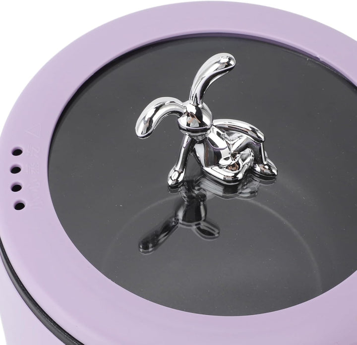 Mini-Reiskocher Multifunktional für 2 Personen, 1,8 L, 450 W, tragbar, EU-Stecker 220 V (PURPLE), PU