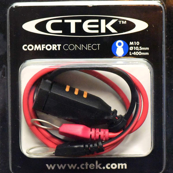 CTEK MXS 5.0 Batterieladegerät Mit Automatischer Temperaturkompensation, 12V 5.0 Amp & Comfort Conne