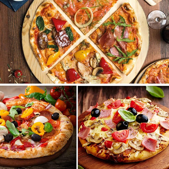 Namvo Pizzaschaufel aus Aluminium mit klappbarem Holzgriff, Pizzaschaufel – Kochen Sie Pizza wie EIN