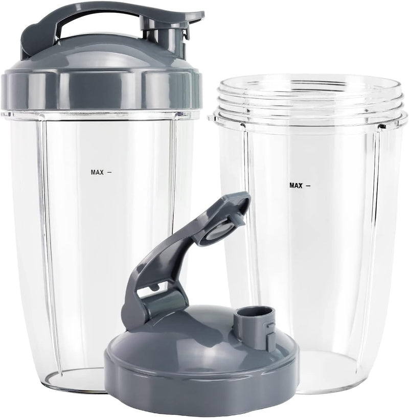 2er-Pack für 24-oz-Mixer-Ersatzbecher für Original NutriBullet Pro 900 W 600 W Extractor Blade Juice