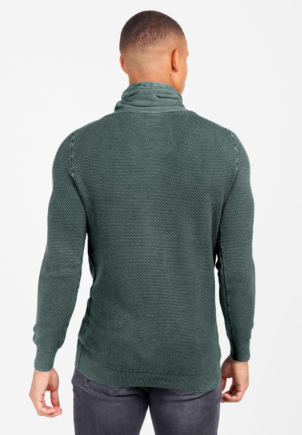 KEY LARGO Herren Lech Tube Pullover 3XL Dark Green (1501), 3XL Dark Green (1501)