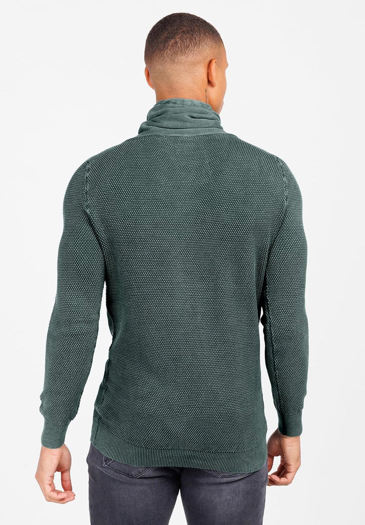 KEY LARGO Herren Lech Tube Pullover 3XL Dark Green (1501), 3XL Dark Green (1501)