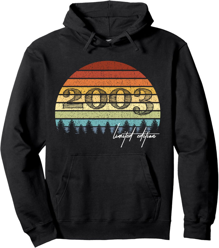 21. Geburtstag Mann Frau 21 Jahre 2003 Deko Lustig Geschenk Pullover Hoodie