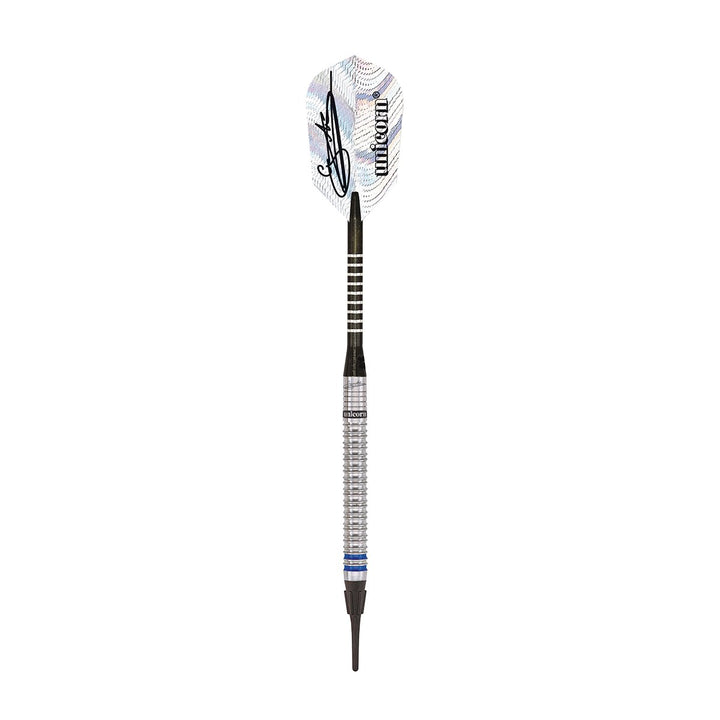 Unicorn Dart-Set, Gary Anderson, Phase 3, Weltmeister, 90/80/60% Wolfram, Stahlspitze & Soft Tip, 18