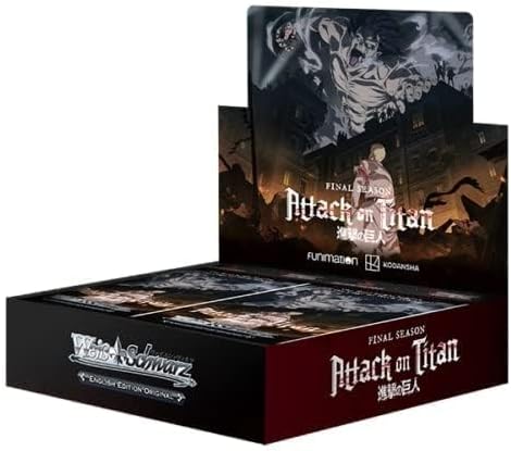 Weiss Schwarz: Attack On Titan: Final Season - ENG Booster Box