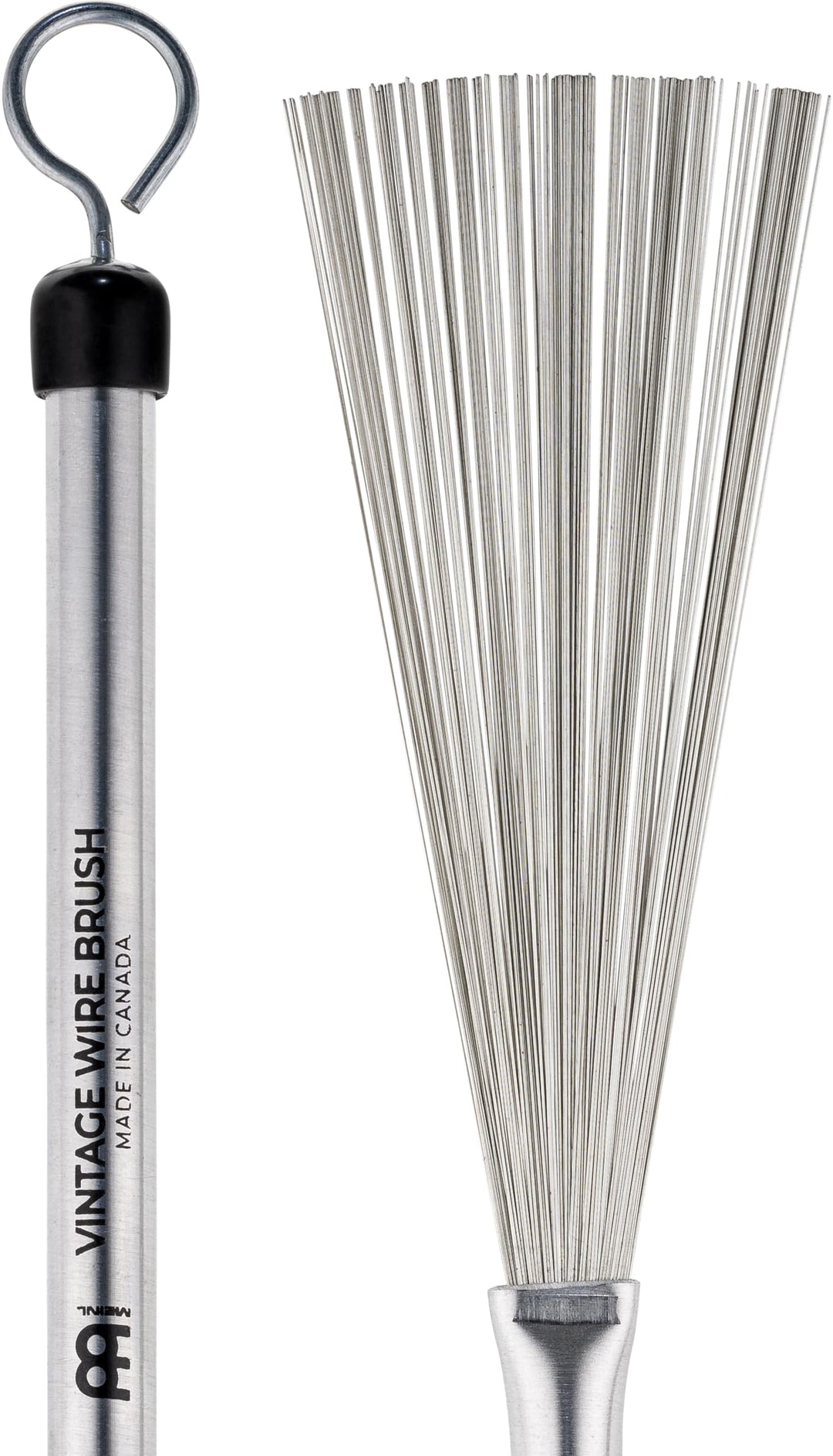 Meinl Stick & Brush Vintage Wire Brush - Schlagzeugbesen - Drumsticks - Jazz Besen (SB309), Vintage