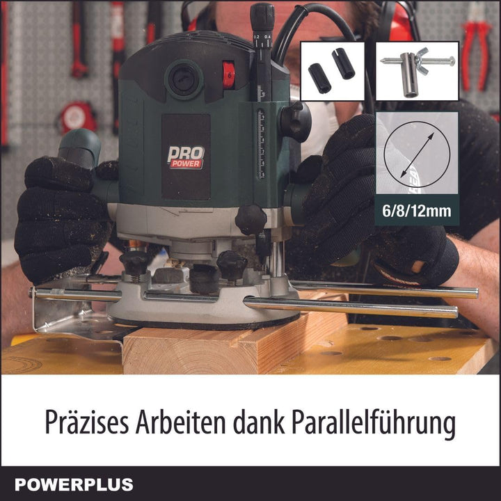POWERPLUS POWP6050 - Fresadora 2100w