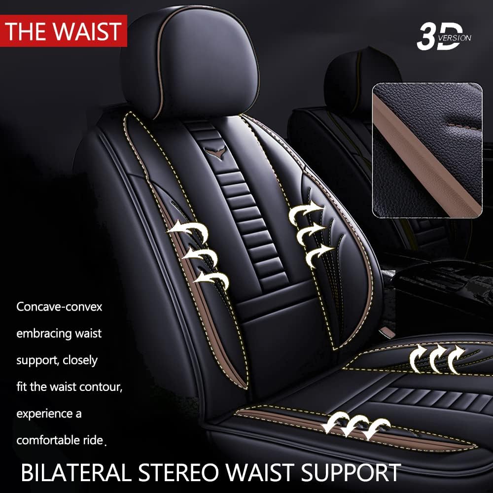 Pengchen Voll Set Auto Sitzbezüge, Autoschonbezug Universal passend für Volkswagen 2000-2023 95% Mod