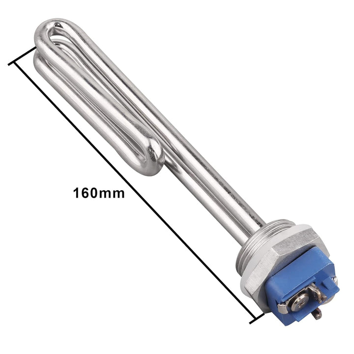 AIICIOO Heizelement 240v 1000w 1 Zoll BSP (DN25) Edelstahl mit Silikon-O-Ring, 240V 1000W