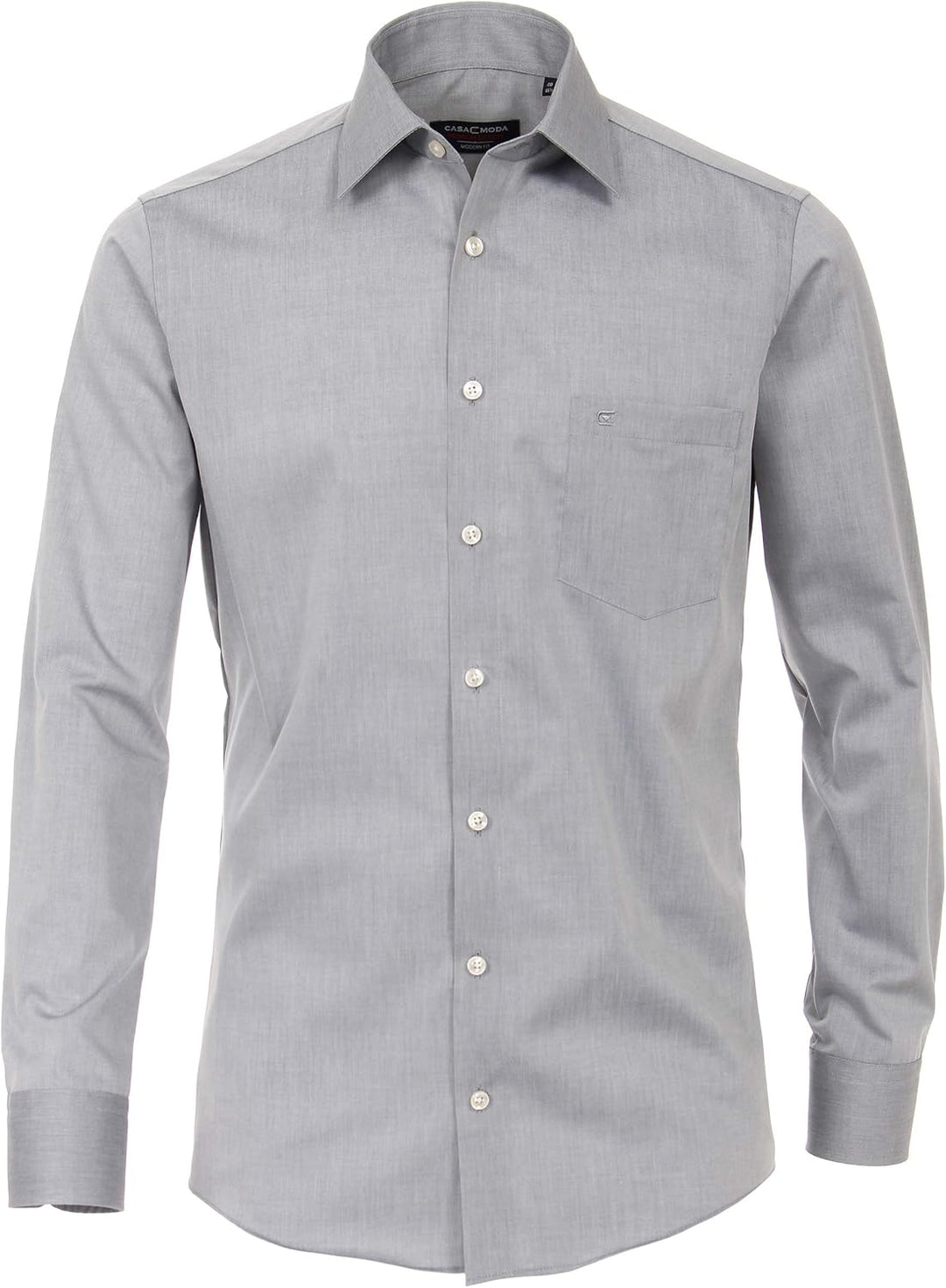 CASAMODA Herren Popeline Hemd uninah 006550 Modern Fit 39 Hellblau, 39 Hellblau