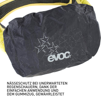 EVOC RAINCOVER SLEEVE HIP PACK Regenschutz Regenjacke für 3-7 Liter Hüfttaschen für Outdoor-Aktivitä