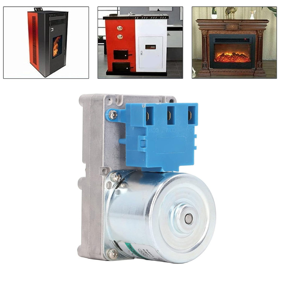 Schneckenvorschubmotor AC220V 20W Schneckenmotor Ersatz Pelletofen Schneckenmotor für Elektrischen K