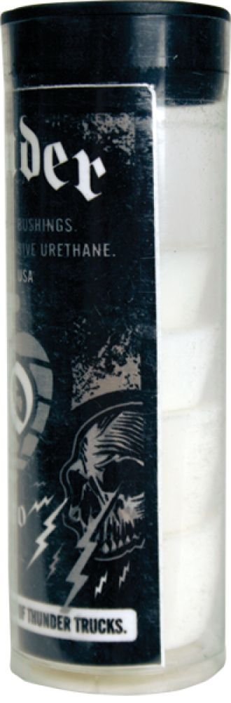 Thunder Bushings 90du White Skateboard Bushings by Thunder Trucks