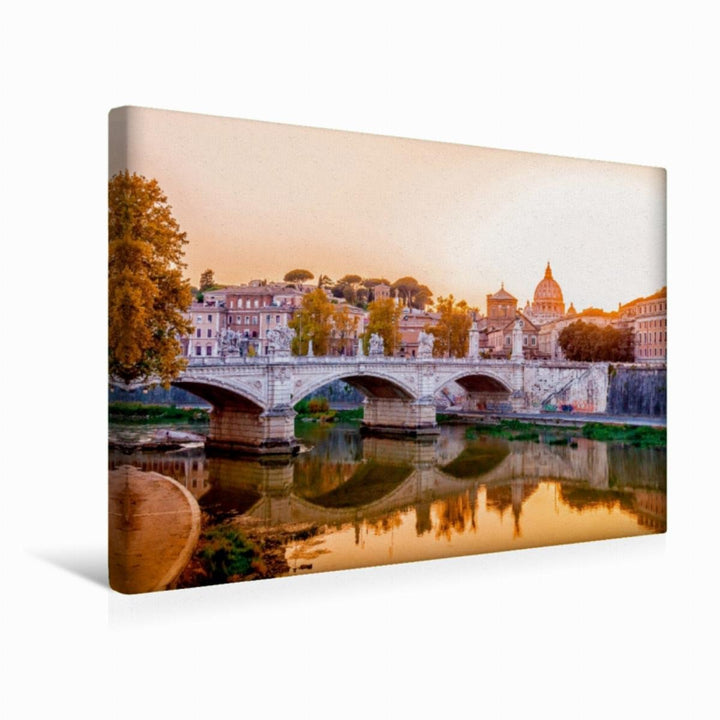 Premium Textil-Leinwand 45 x 30 cm Quer-Format ROM - Ein Spaziergang durch die Geschichte | Wandbild
