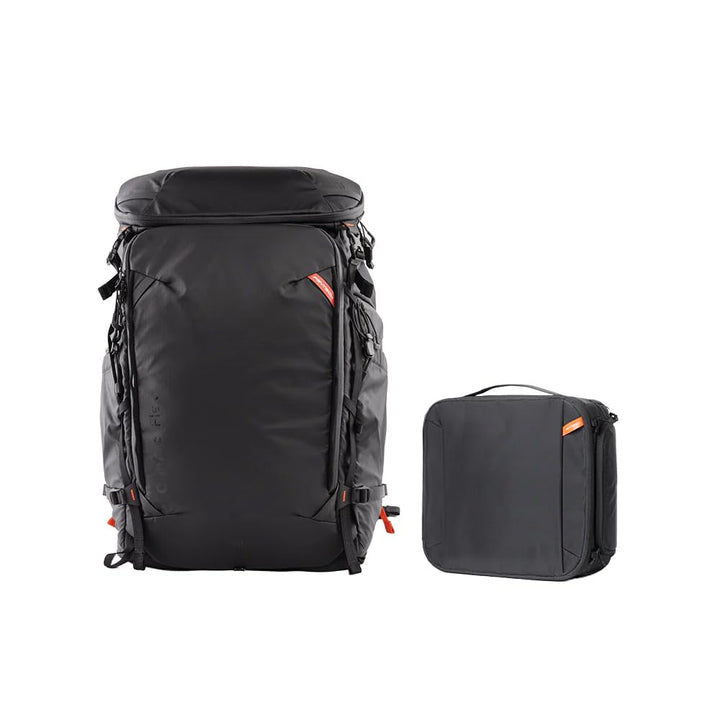 PGYTECH OnePro Flex Rucksack 30L (Space Black) + Kameraeinsatz, mittlere Grösse, Outdoor-Kameratasch