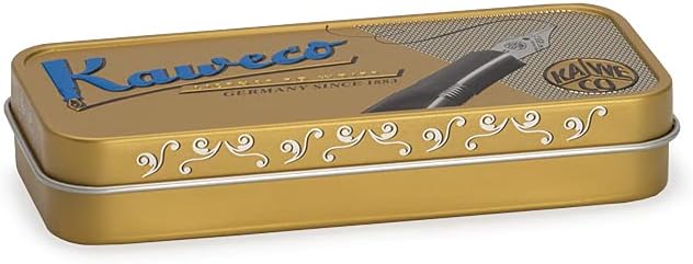 Kaweco AL Sport Raw Gel- / Kugelschreiber inklusive 0,7 mm Rollerball Tintenroller Mine für Linkshän