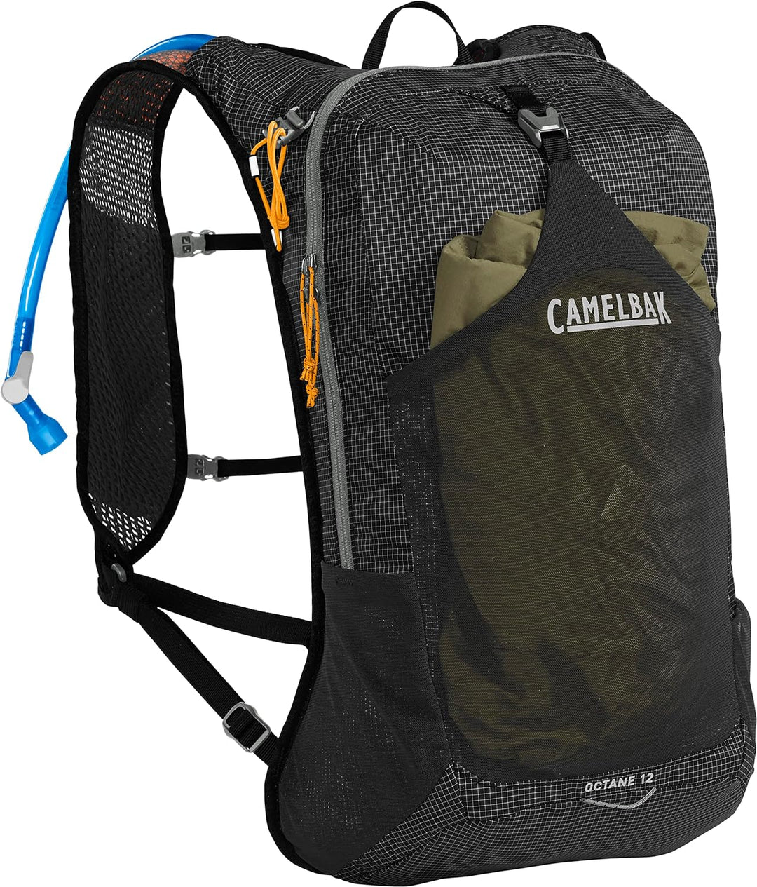 CAMELBAK Unisex-Adult Octane Rucksack 12L Schwarz/Apricot, 12L Schwarz/Apricot