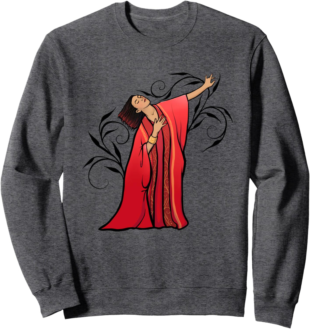 Raquel Khaliji belly dancer goddess Sweatshirt