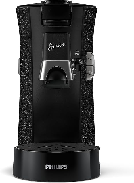 Philips Senseo Select ECO-Kaffeepadmaschine Bundle mit 66 Kaffeepads,3 Kaffeespezialitäten, Memo-Fun