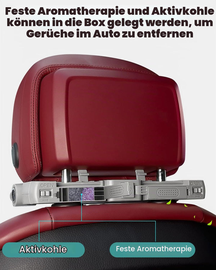 JOFLVA Kopfstütze Auto Kinder, Auto Kopfstütze Nackenstütze Kinder, 180 Grad Verstellbares Atmungsak