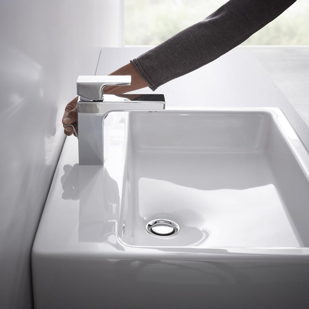 hansgrohe Zugstangen-Ablaufgarnitur, Chrom Single, Single