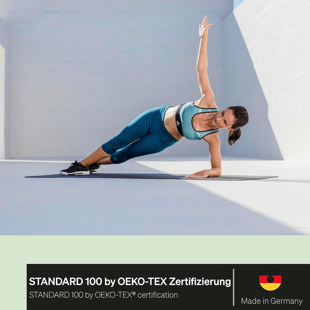 BLACKROLL® MAT (65 x 185 cm), rutschfeste Fitnessmatte für gelenkschonendes Training, Sportmatte mit