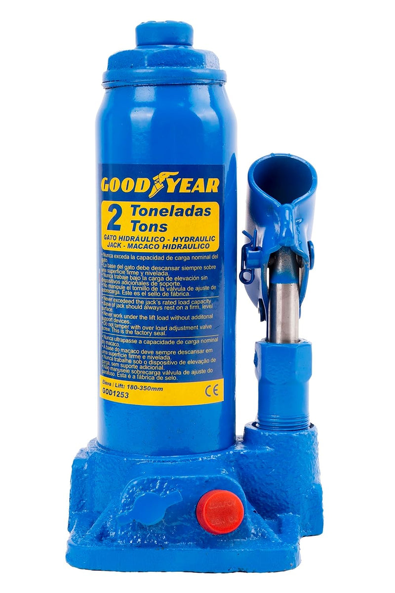 GOODYEAR GOD1253 2 Tonnen Flasche Katze STEMPELWAGENHEBER 2 TONNEN, STEMPELWAGENHEBER 2 TONNEN