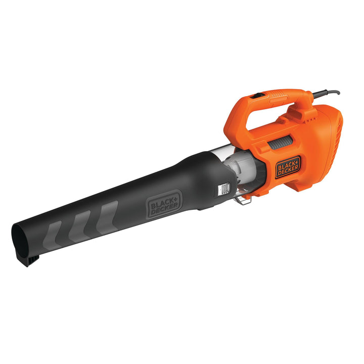 Black+Decker Axial Elektro-Laubbläser BEBL185 (1.850W, Laubgebläse mit hoher Blasgeschwindigkeit von
