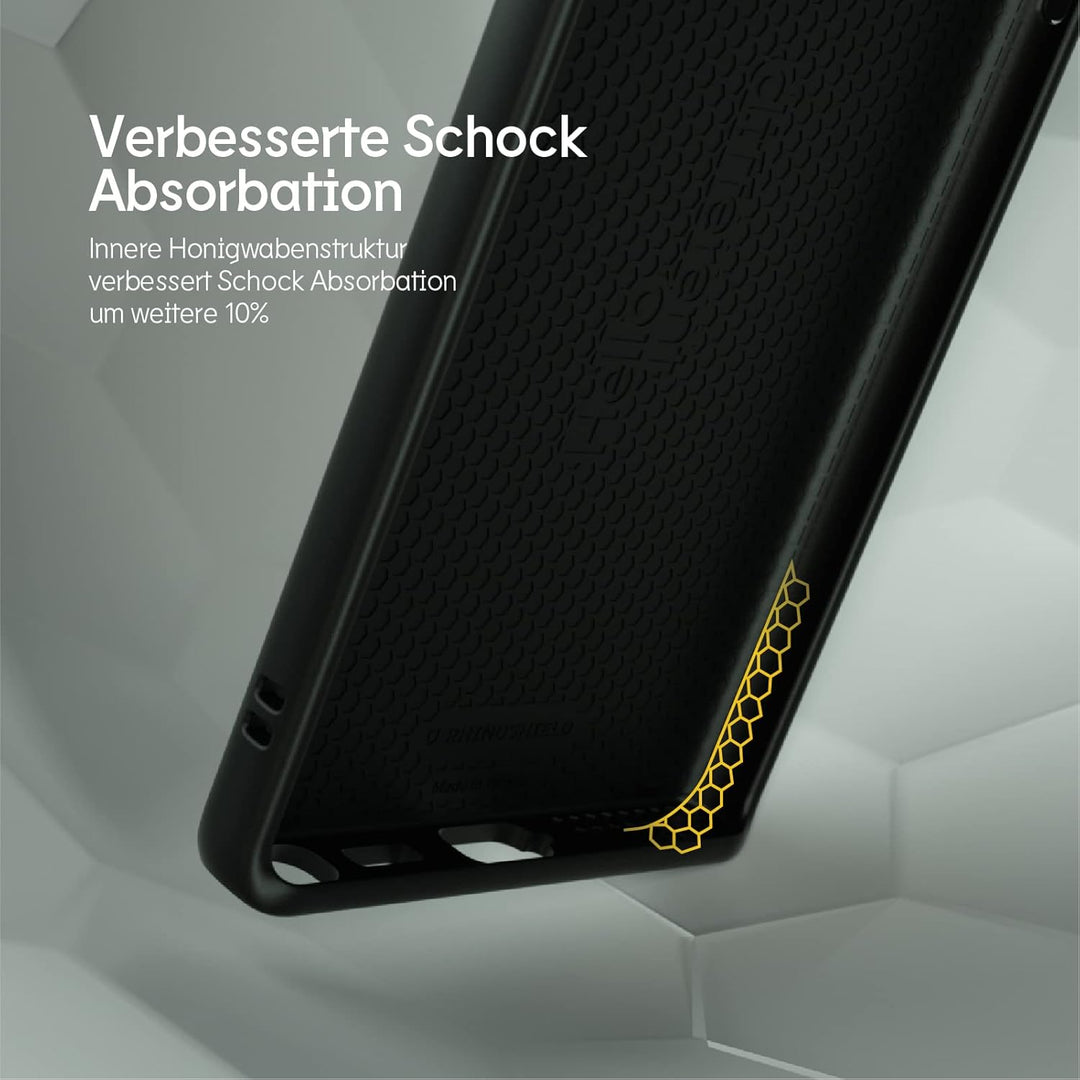 RhinoShield Case kompatibel mit [Samsung Galaxy S22 Ultra] | SolidSuit - Stossdämpfende &amp; schlanke S