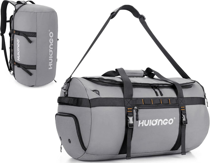Hulongo Sporttasche Herren Damen 40L Reisetasche Klein für Kurztrips Weekender Gym Tasche mit Schuhf