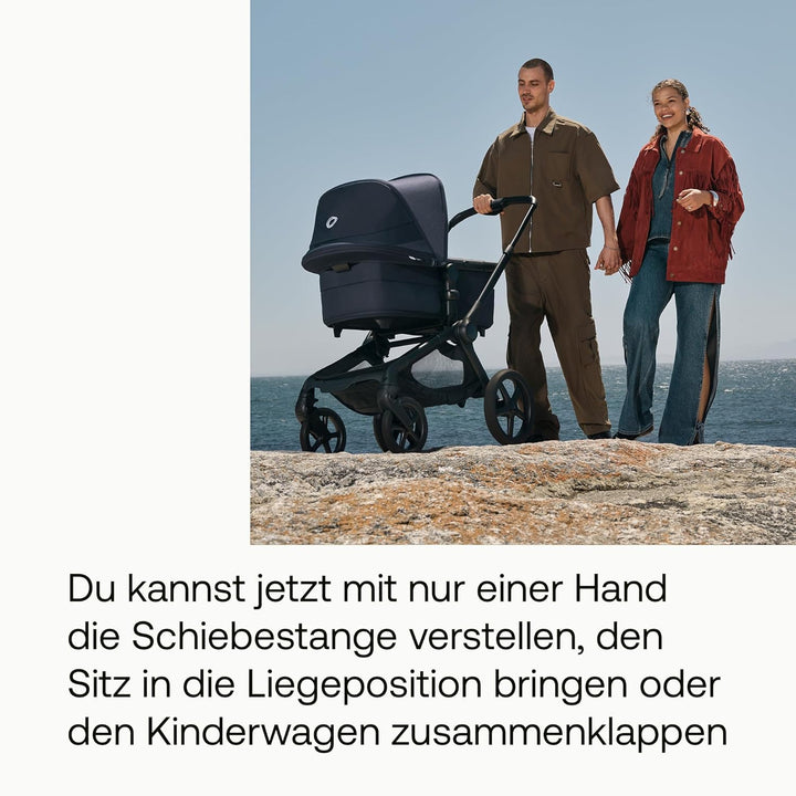 Bugaboo Fox 5 Renew, 2-in-1 Kinderwagen für jedes Gelände, mit Liegewanne und ausziehbarem Kleinkind