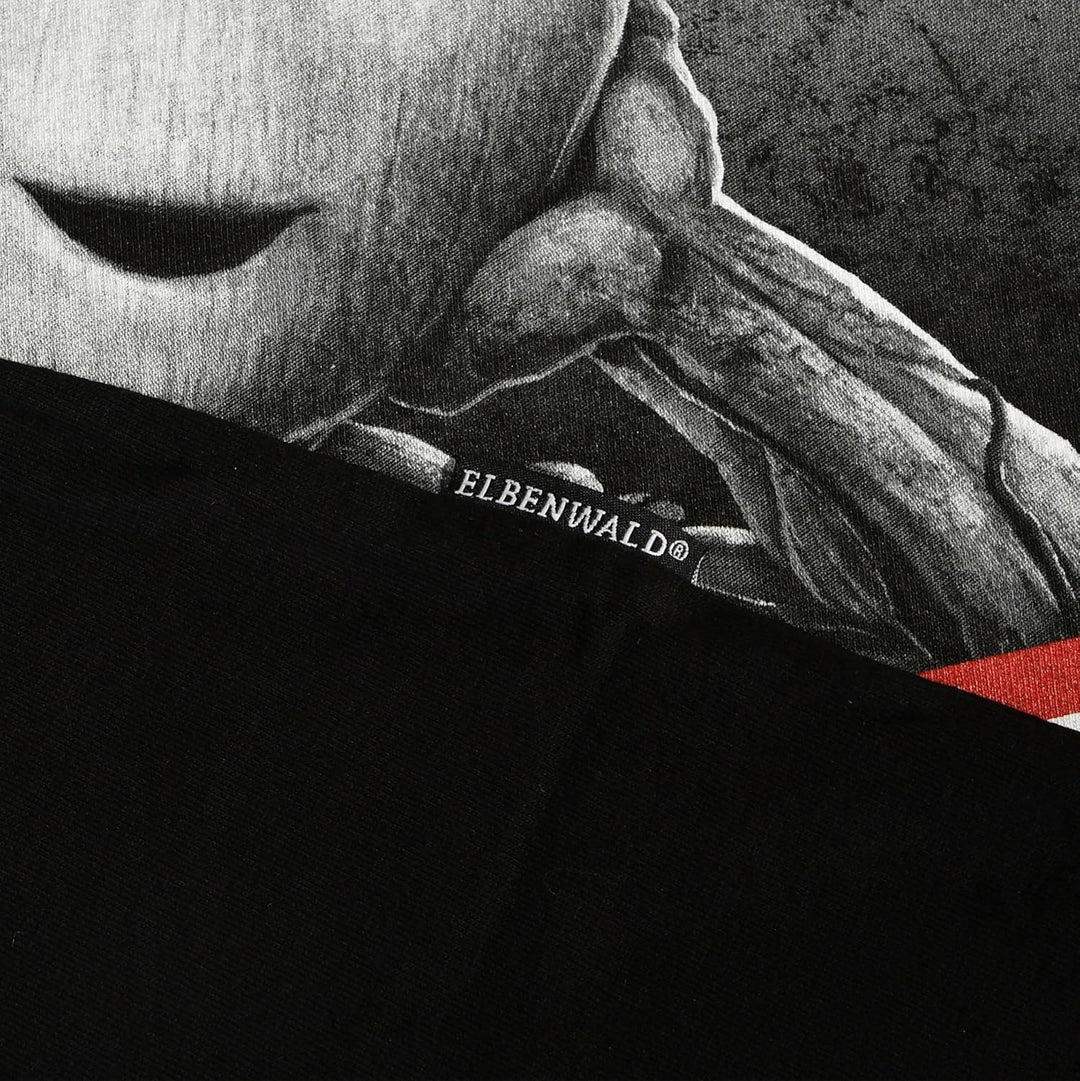 Elbenwald Marvel T-Shirt mit verschiedenen Motiven für Herren Damen Unisex Baumwolle schwarz S Baby