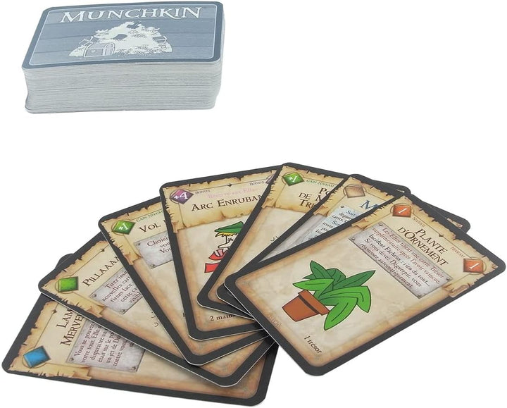 Edge Entertainment | Munchkin | Gesellschaftsspiel | Kartenspiel | ab 10 Jahren | 3 bis 6 Spieler |