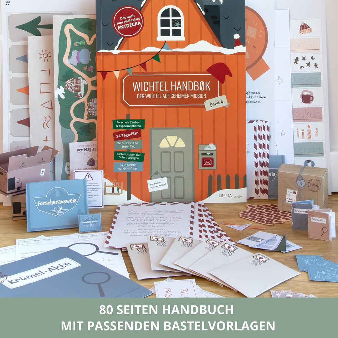 LIMMALAND Wichtel Zubehörset mit Wichtelbuch – Erweiterungsset (ENTDECKA), ENTDECKA