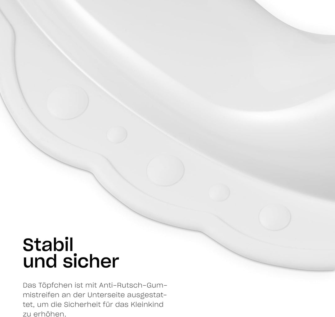 Hylat Baby 3in1 Töpfchen-Set für Kinder - Toilettensitz, Tritthocker & Töpfchen - Kindertoilette für